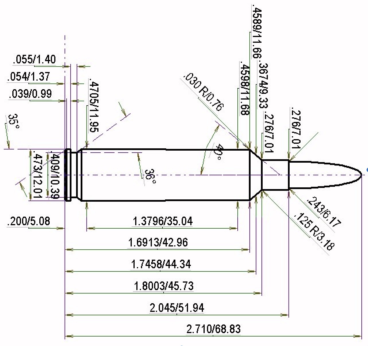Object 243 .243 Ackley Improved Load Data | ApexLOAD PRO